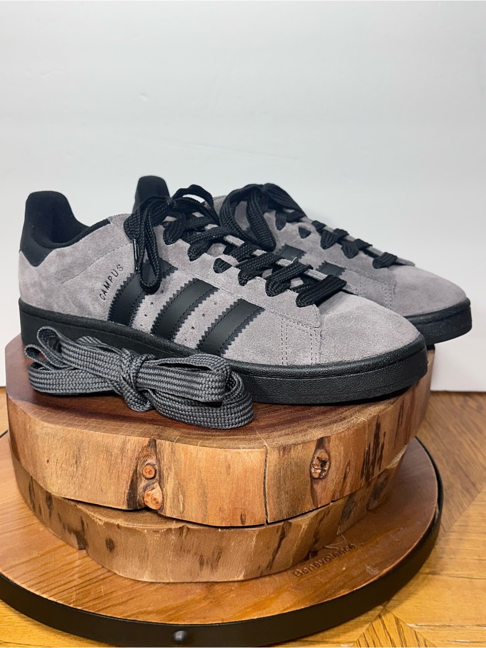 Adidas Originals Campus 00S Black Charcoal Core Black Grey - Size 11